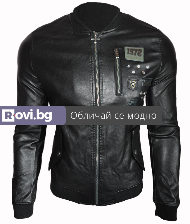 Мъжко кожено яке "Марио" Мъжко кожено яке "Марио"